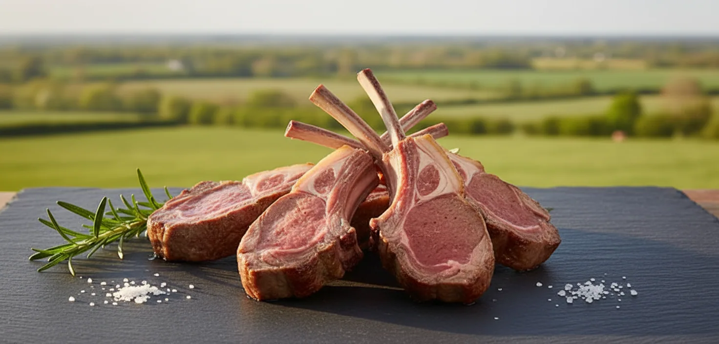 Agneau du Bourbonnais — illustration générée par IA
