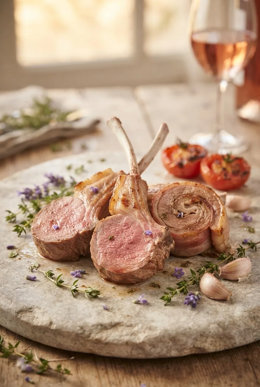 Agneau de Sisteron — illustration générée par IA