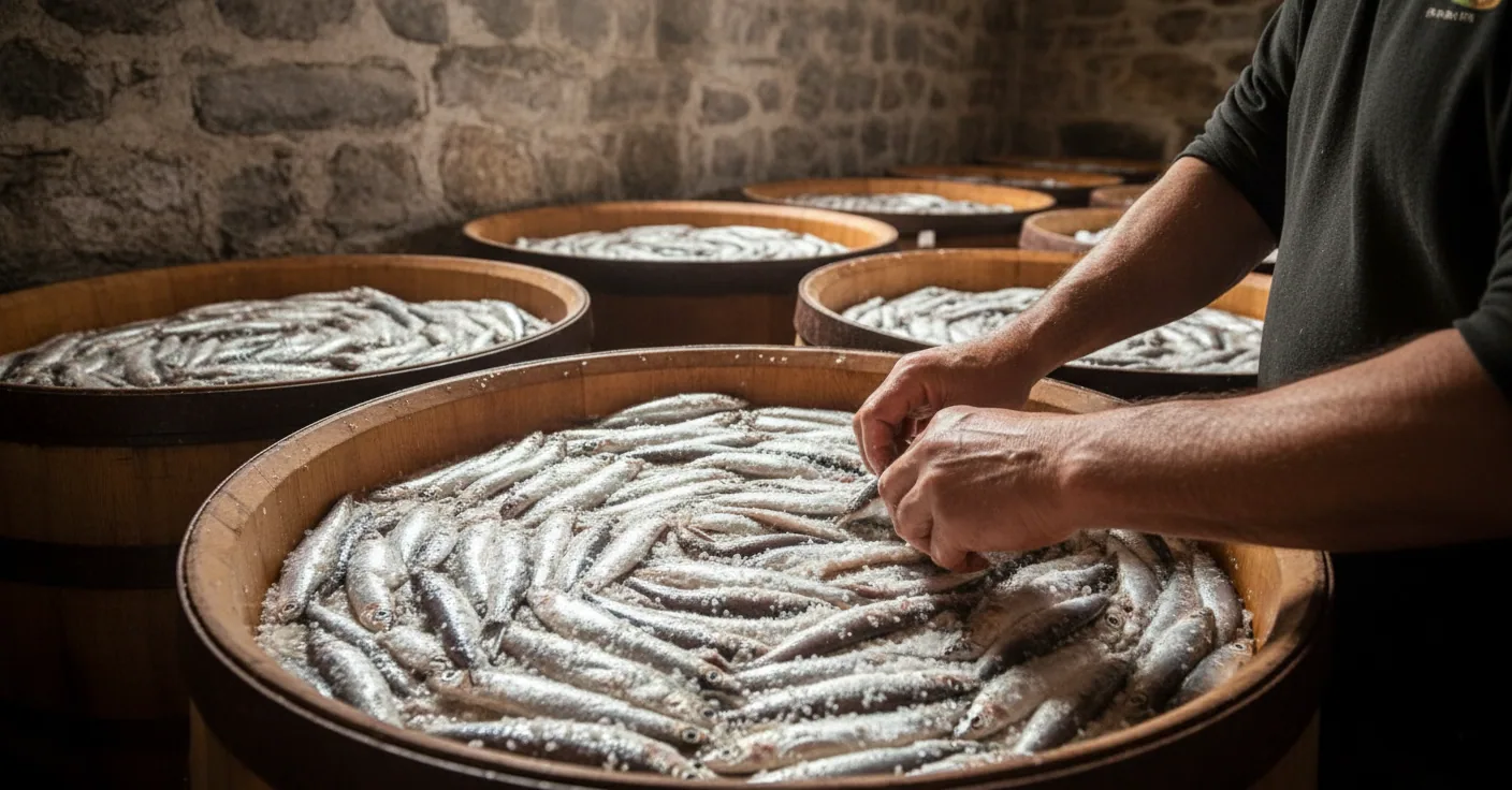 Anchois de Collioure — illustration générée par IA