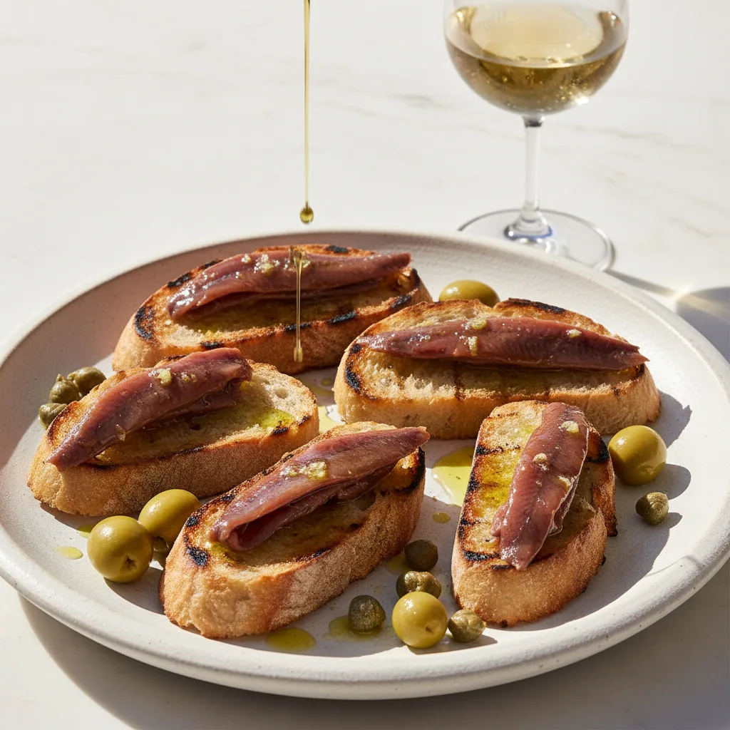 Anchois de Collioure — illustration générée par IA