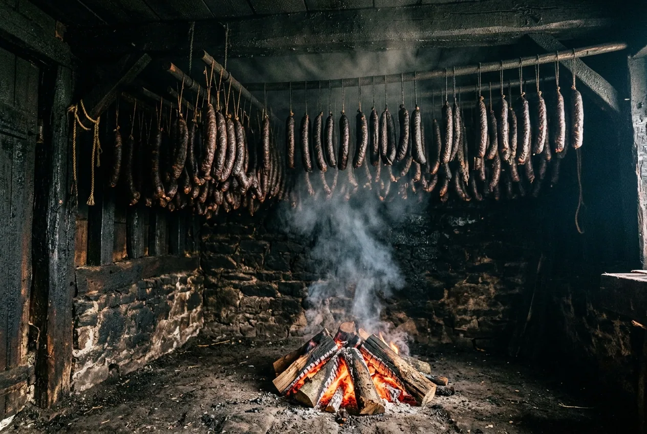 Andouille de Vire — illustration générée par IA