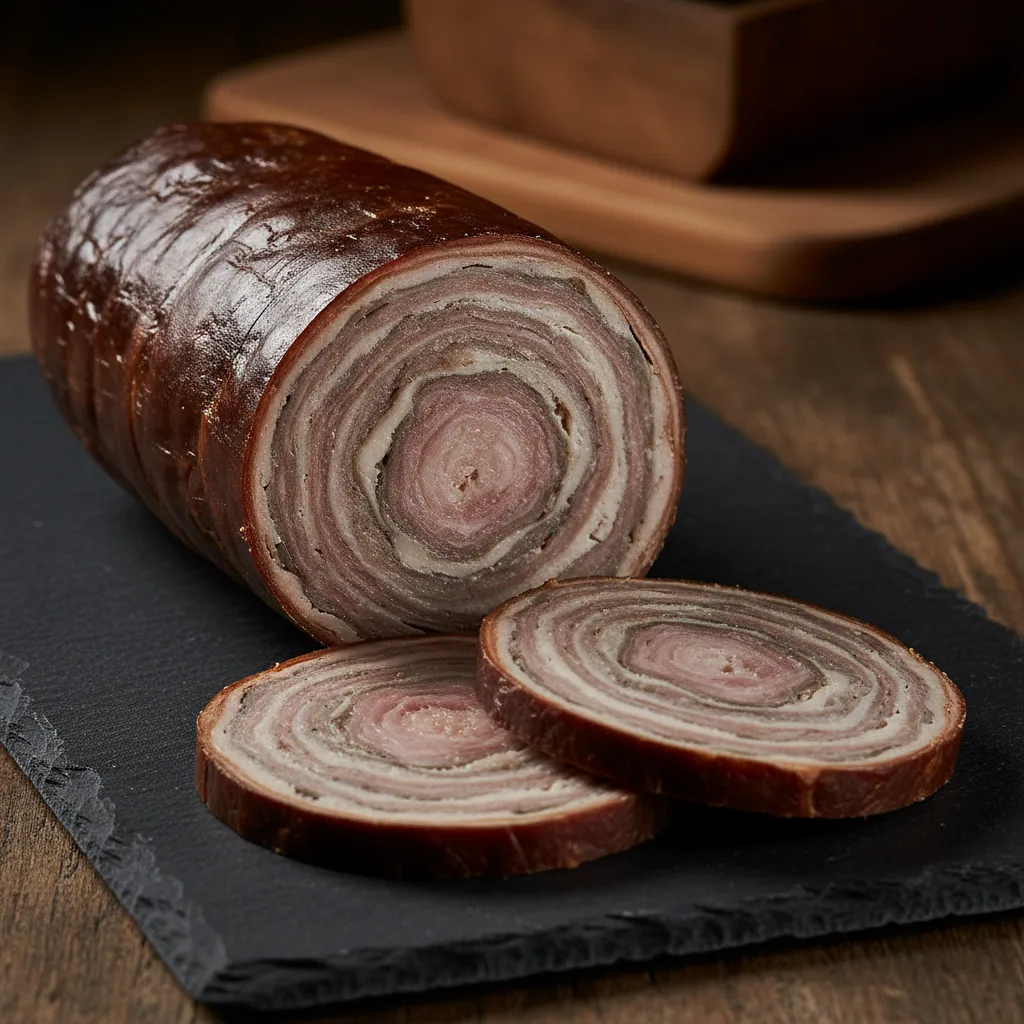 Andouille de Guémené — illustration générée par IA
