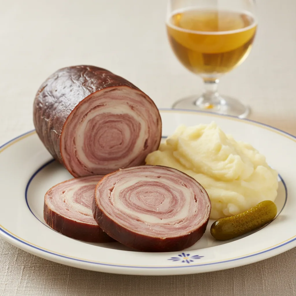 Andouille de Guémené — illustration générée par IA