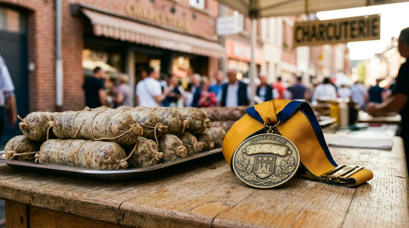 Andouillette d'Arras — illustration générée par IA