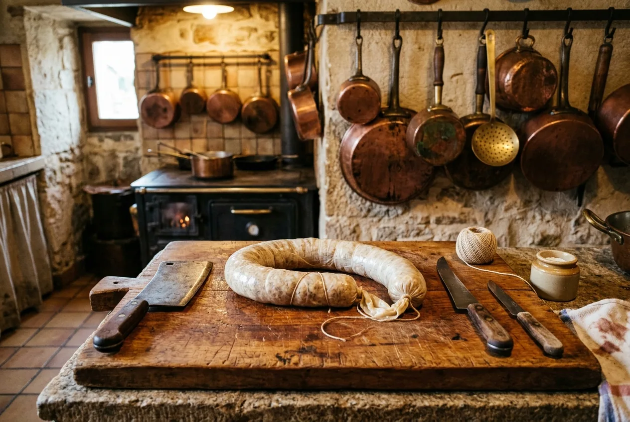 Andouillette — illustration générée par IA