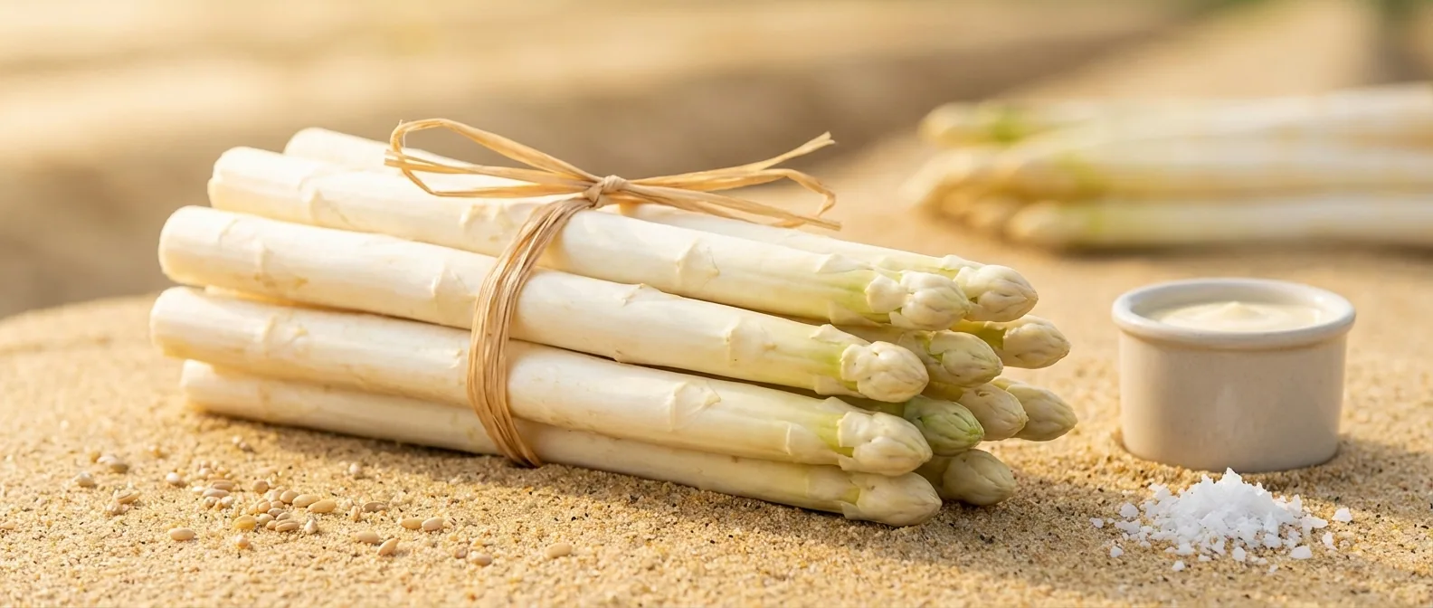 Asperge des sables des Landes — illustration générée par IA