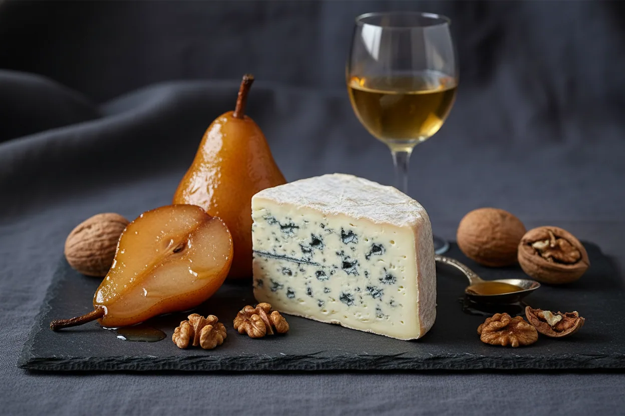 Bleu d'Auvergne — illustration générée par IA