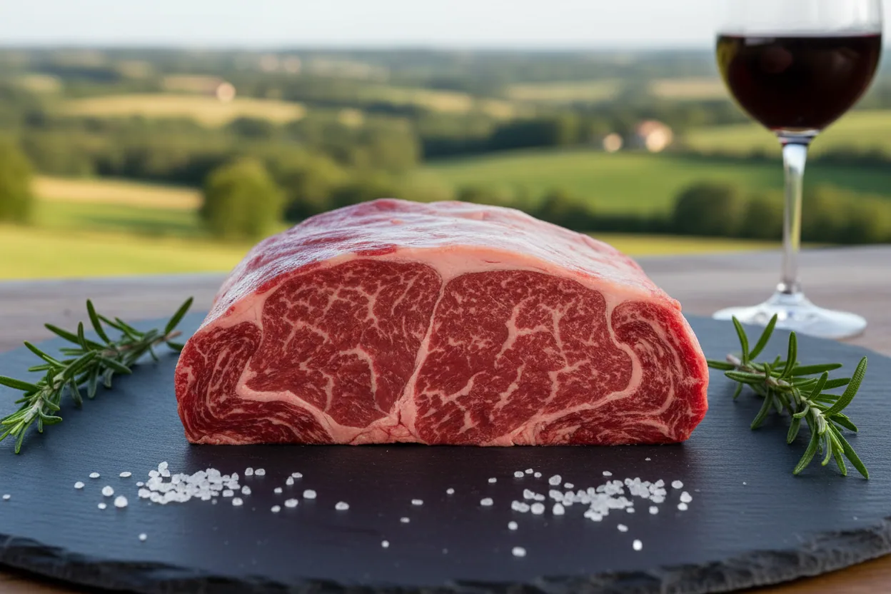 Bœuf de Chalosse — illustration générée par IA