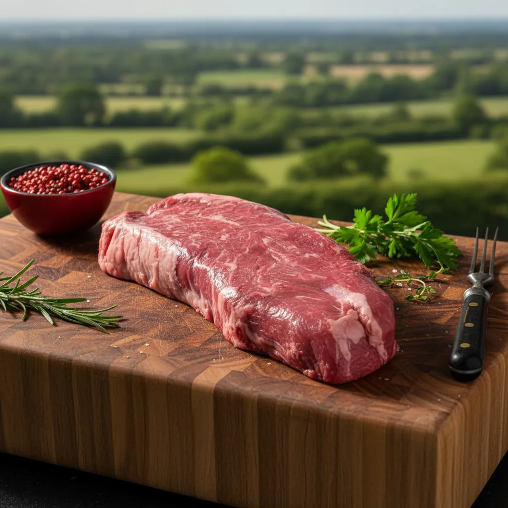 Bœuf Charolais du Bourbonnais — illustration générée par IA