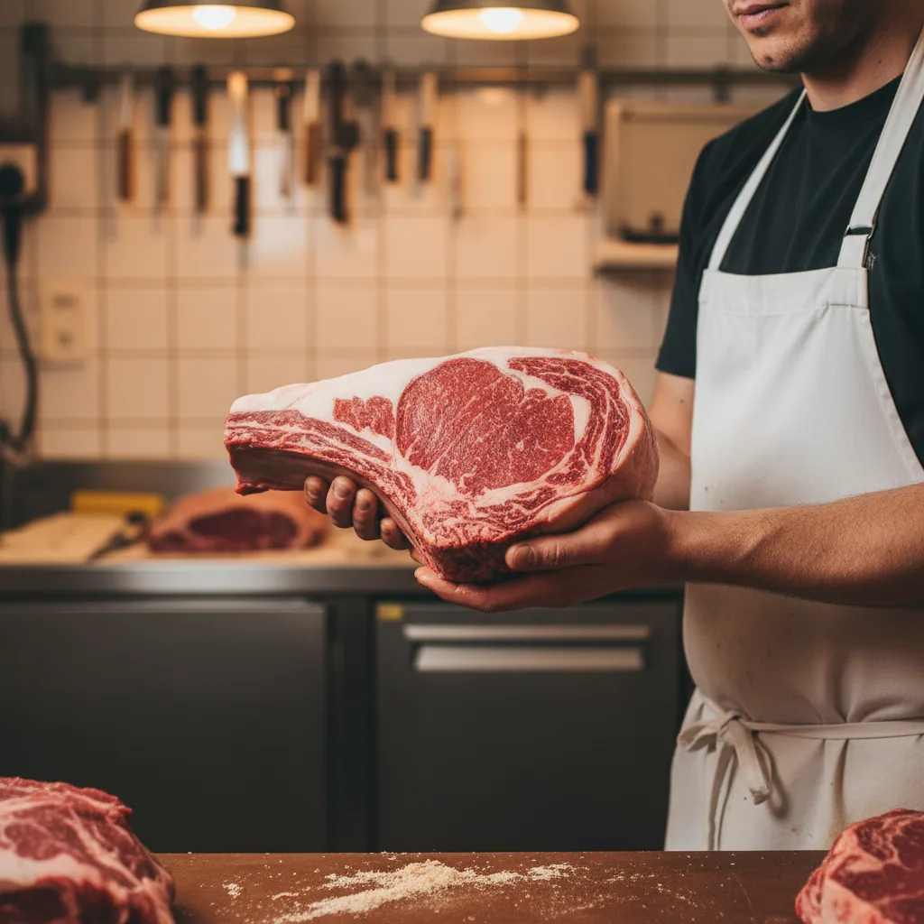 Bœuf de Charolles — illustration générée par IA