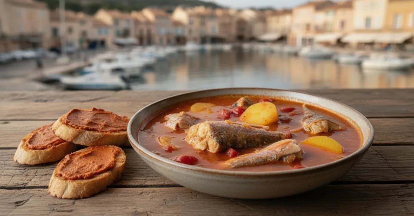 Bouillabaisse — illustration générée par IA
