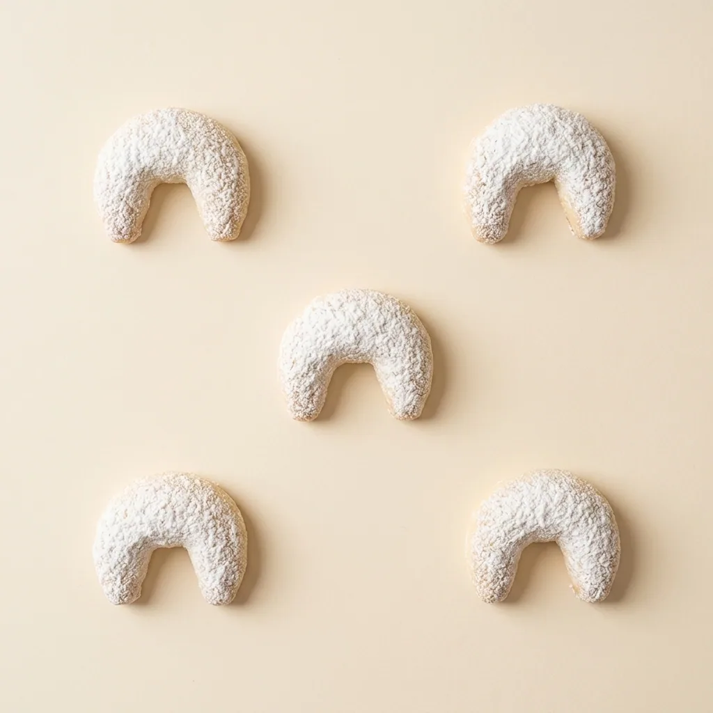 Vanillekipferl — illustration générée par IA