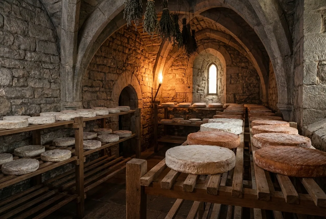 Brie de Melun — illustration générée par IA