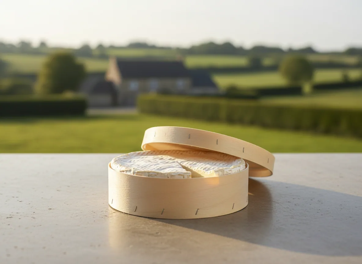 Camembert de Normandie — illustration générée par IA