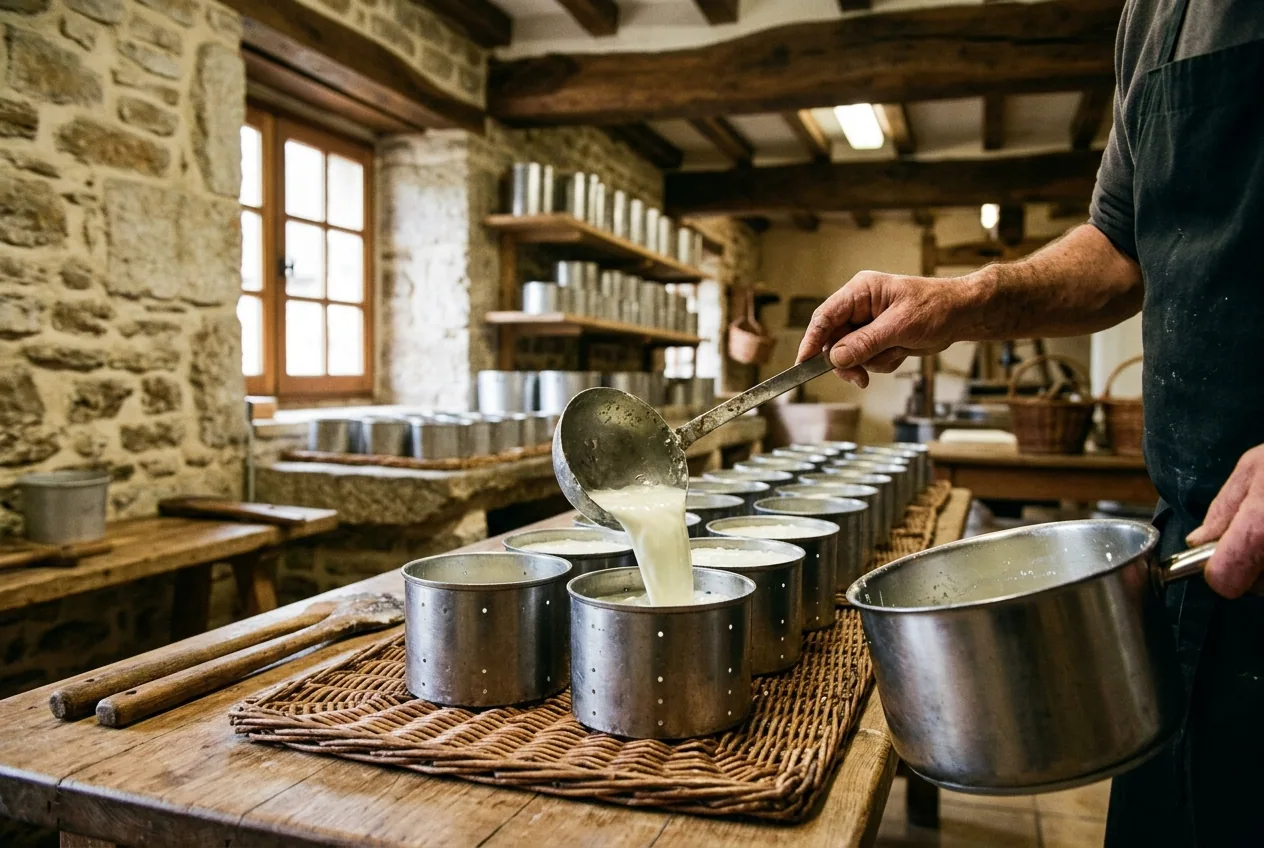 Camembert de Normandie — illustration générée par IA