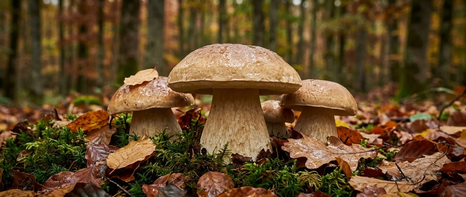 Cèpe de la forêt de Senonches — illustration générée par IA