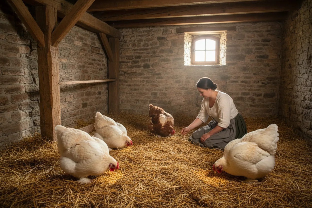 Chapon du Périgord — illustration générée par IA