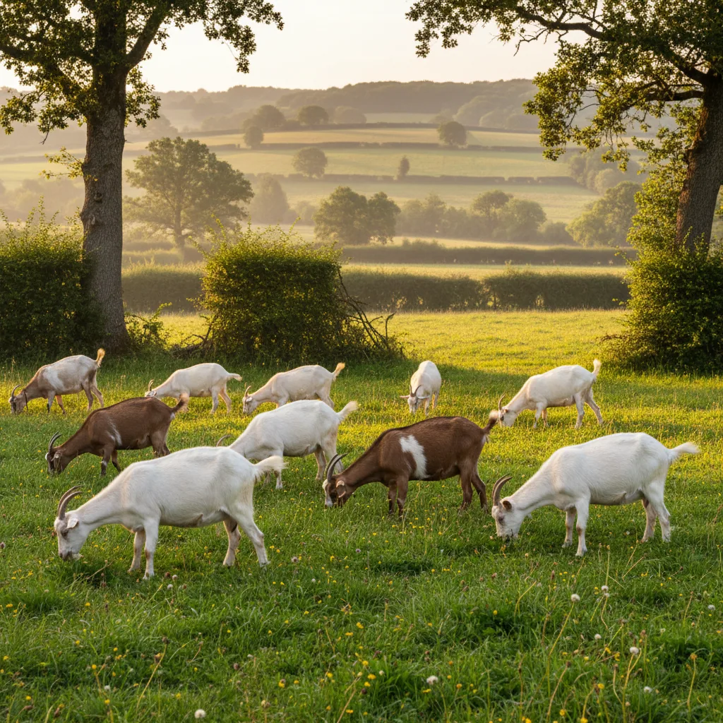 Charolais (fromage) — illustration générée par IA