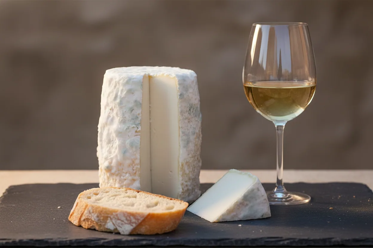 Charolais (fromage) — illustration générée par IA