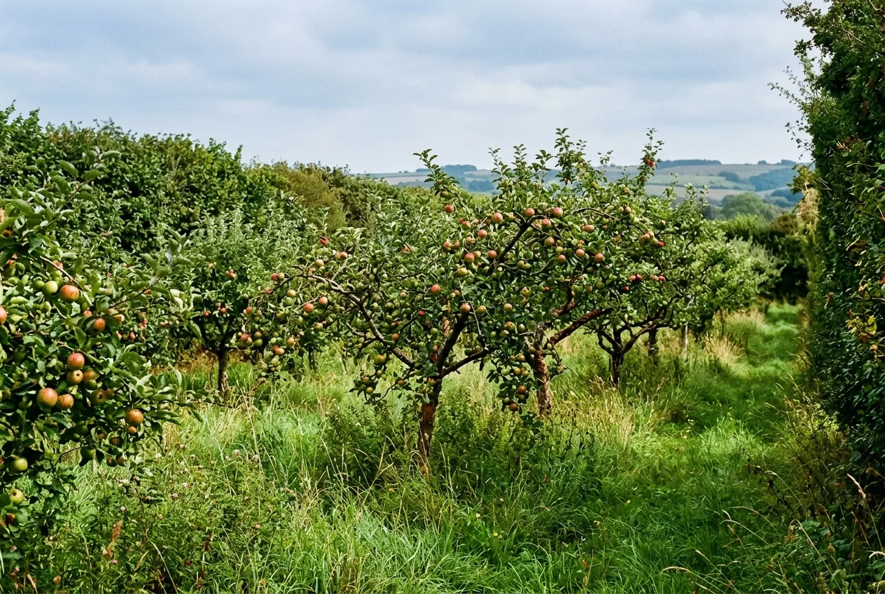 Cidre Cotentin — illustration générée par IA