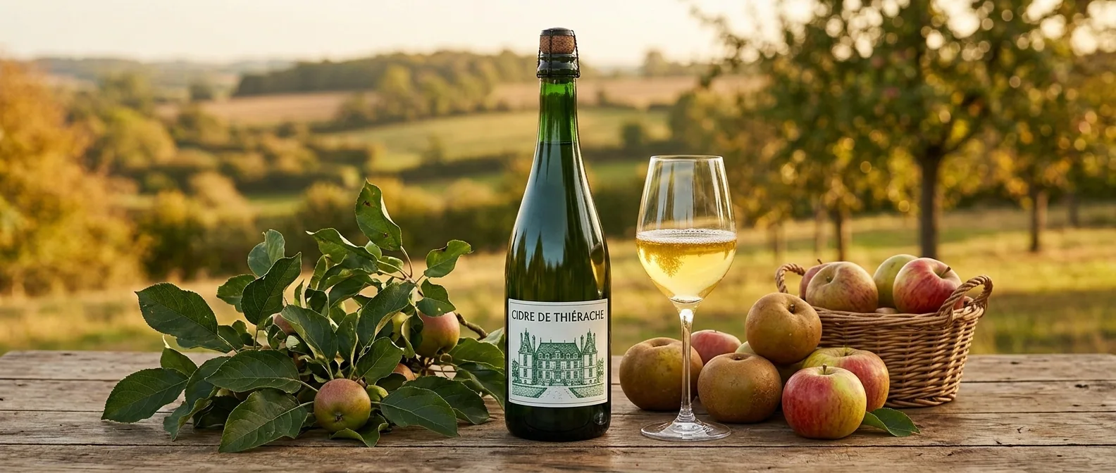 Cidre de Thiérache — illustration générée par IA