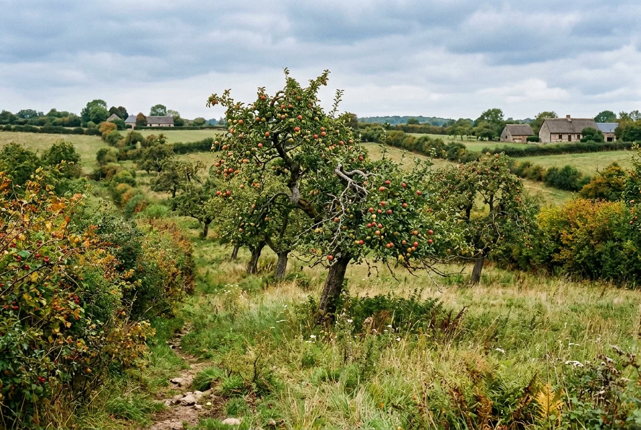 Cidre de Thiérache — illustration générée par IA