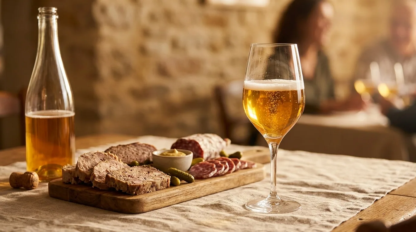 Cidre du Perche — illustration générée par IA