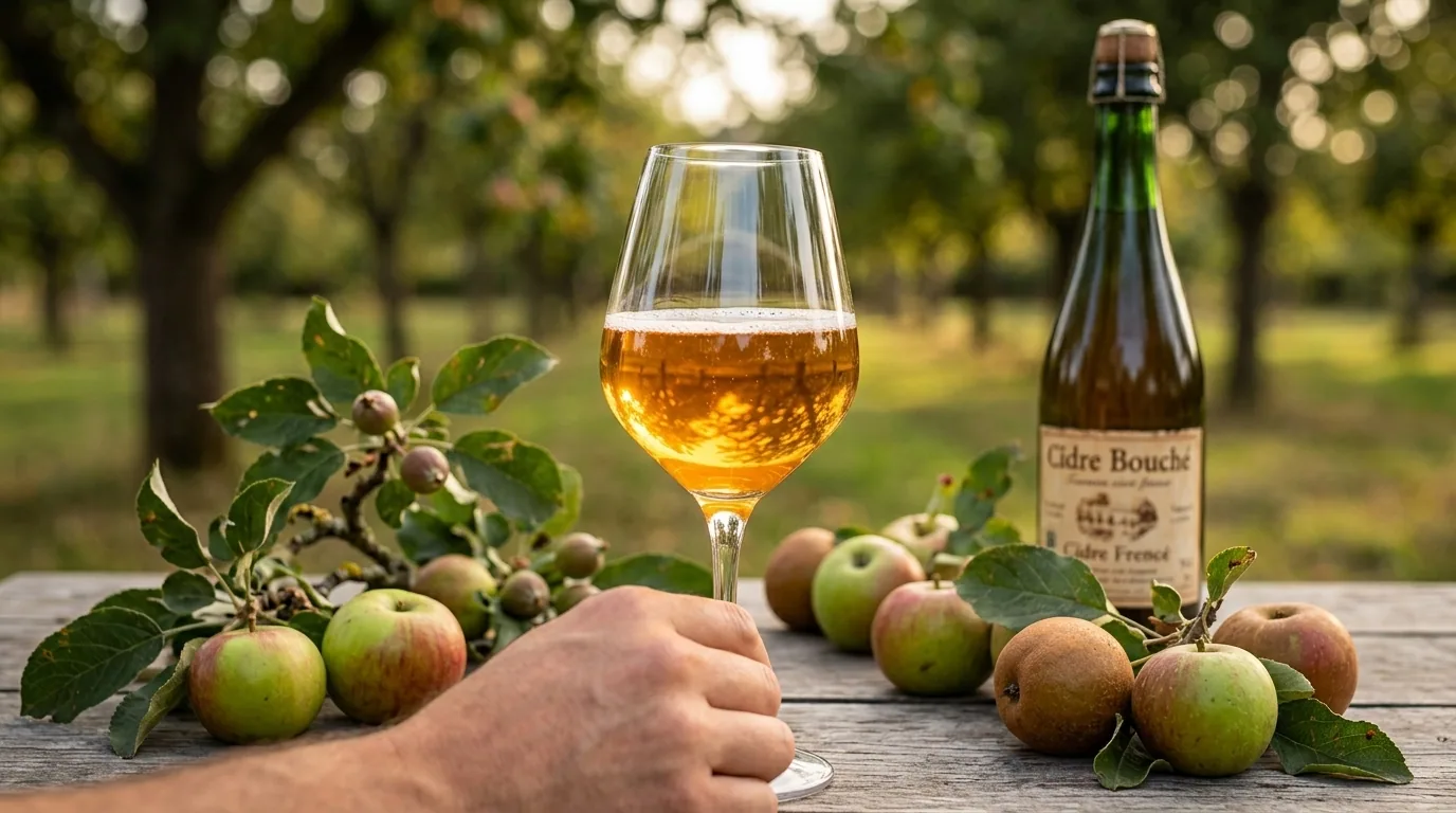 Cidre Pays d'Auge — AI-generated illustration