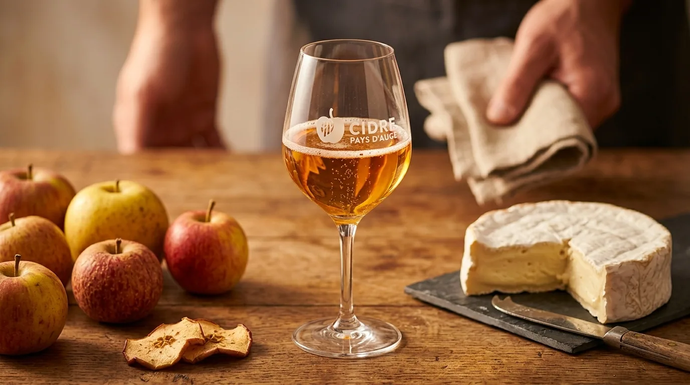 Cidre Pays d'Auge — AI-generated illustration