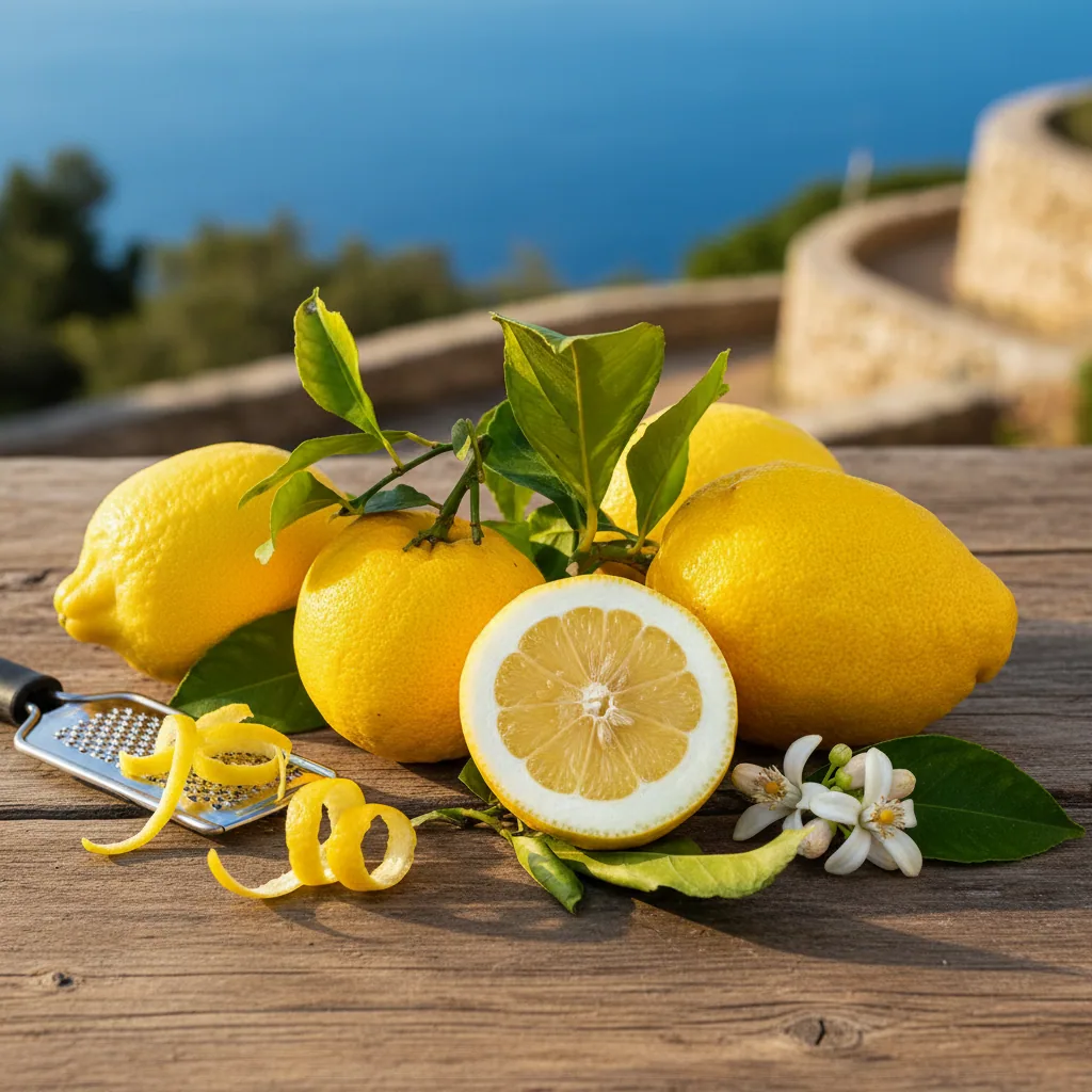 Citron de Menton — illustration générée par IA