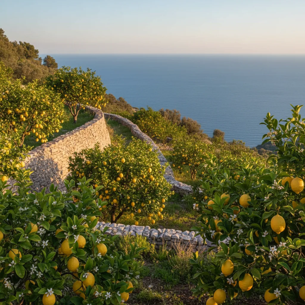 Citron de Menton — illustration générée par IA