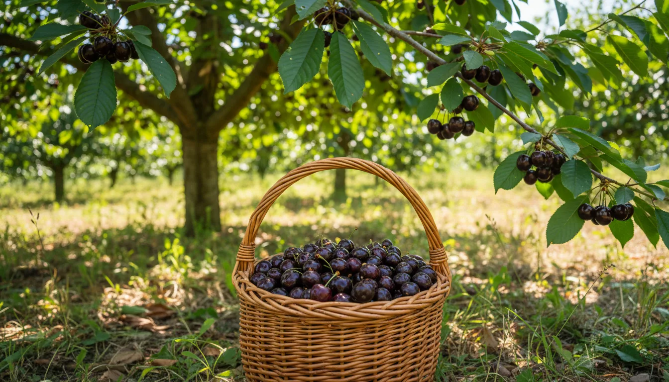 Clafoutis limousin — illustration générée par IA