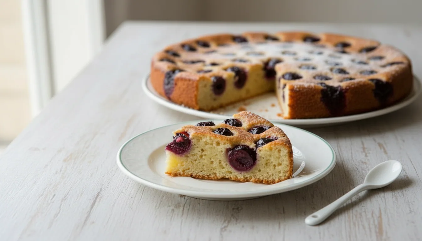 Clafoutis limousin — illustration générée par IA