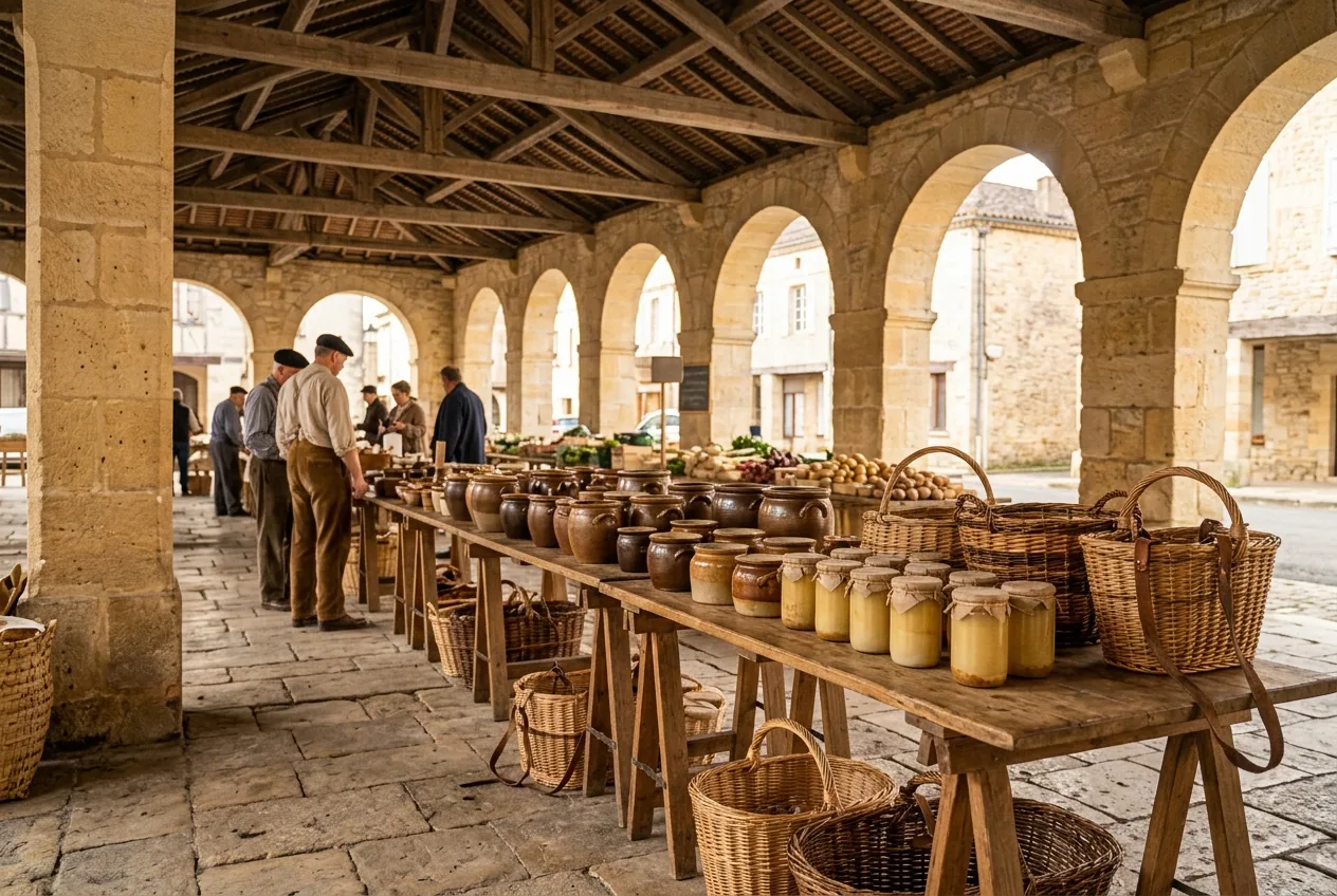 Confit d'oie du Sud-Ouest — illustration générée par IA