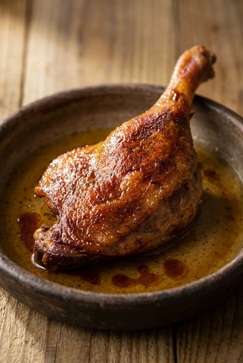 Confit d'oie du Sud-Ouest — illustration générée par IA