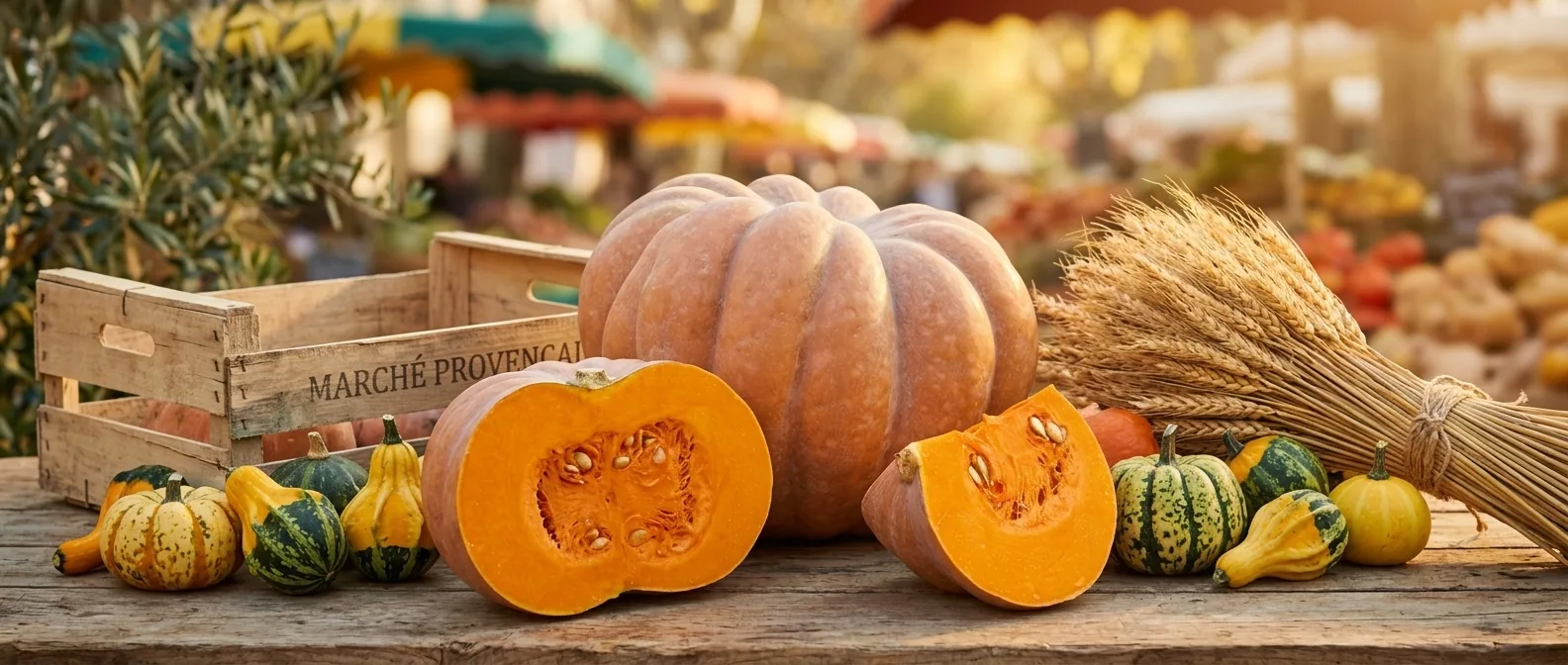 Courge du Var — illustration générée par IA
