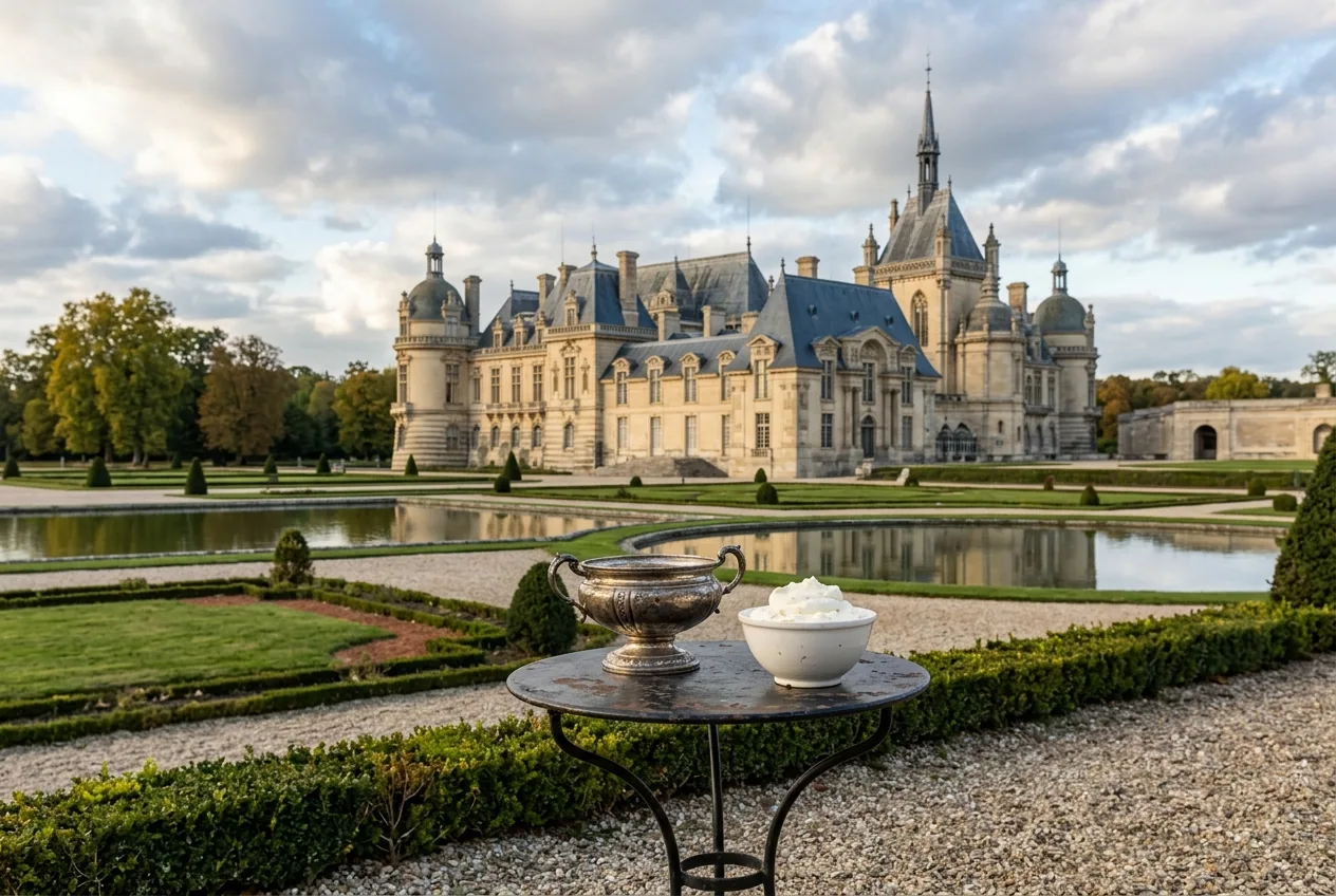 Crème Chantilly — illustration générée par IA