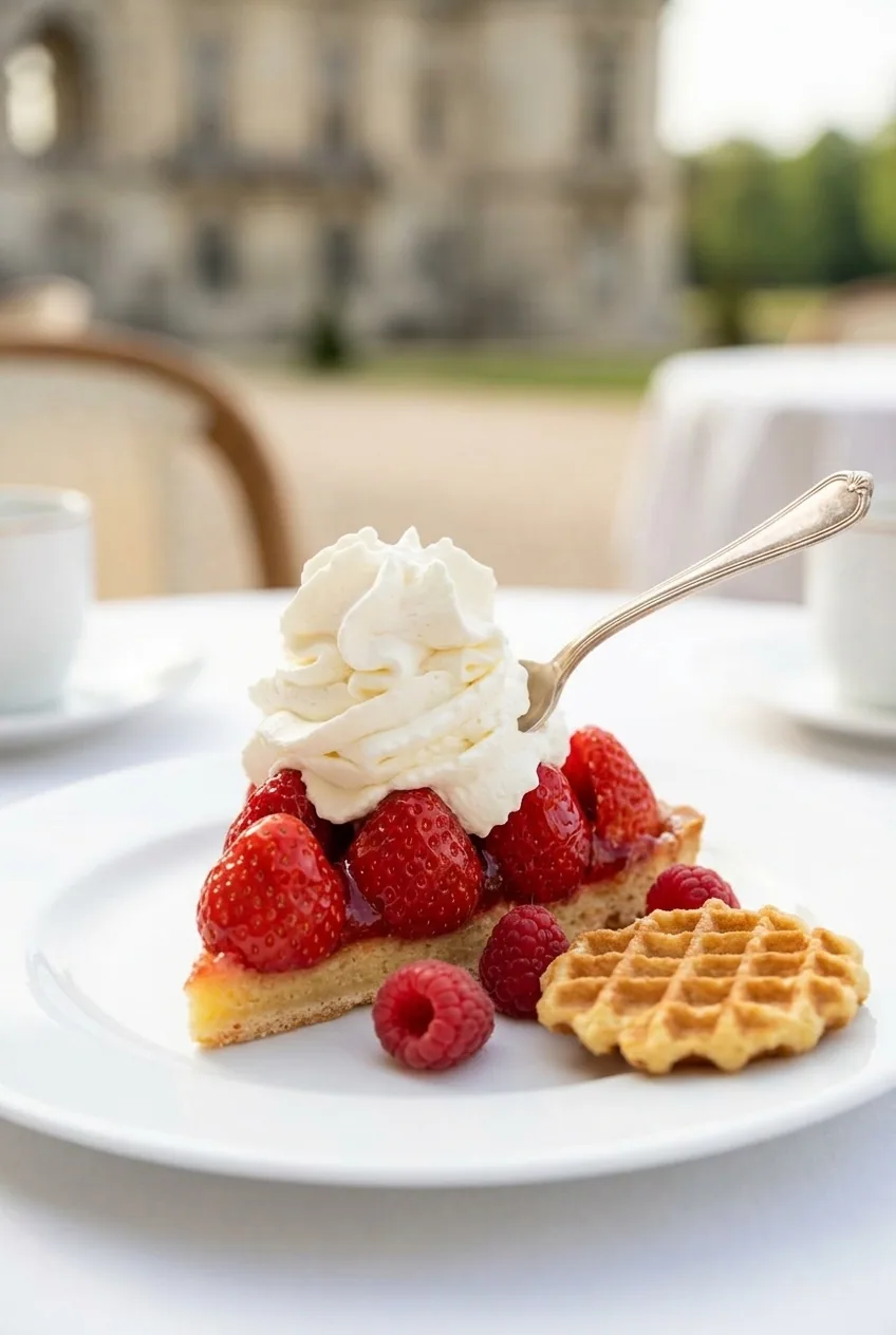 Crème Chantilly — illustration générée par IA