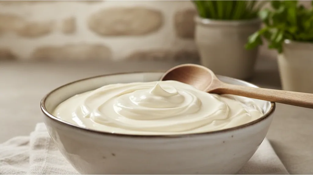 Crème d'Isigny — illustration générée par IA