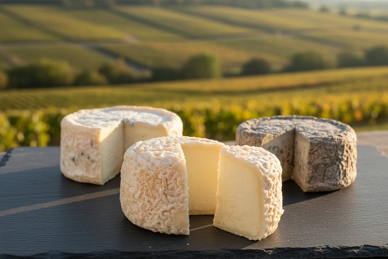 Crottin de Chavignol — illustration générée par IA