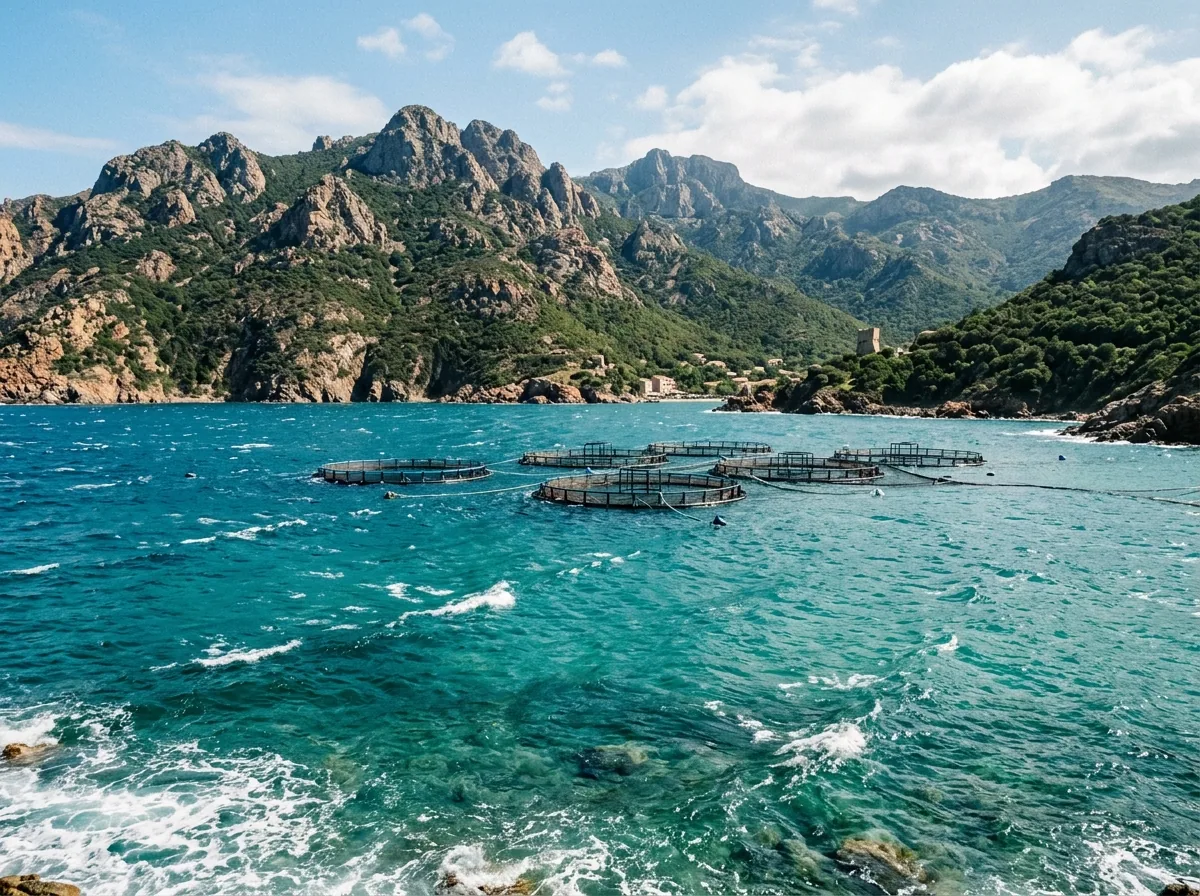Daurade de Corse / Dorade royale de Corse — illustration générée par IA