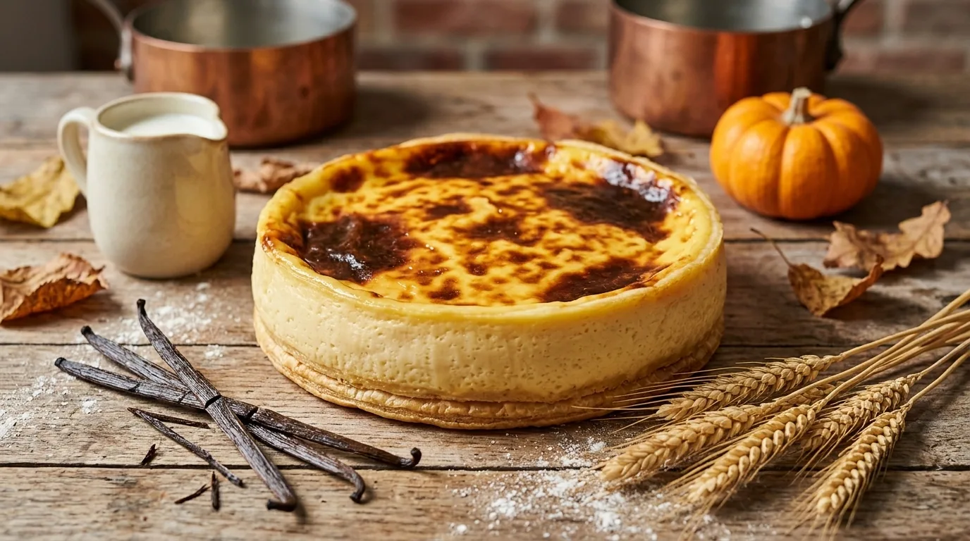 Flan picard — illustration générée par IA