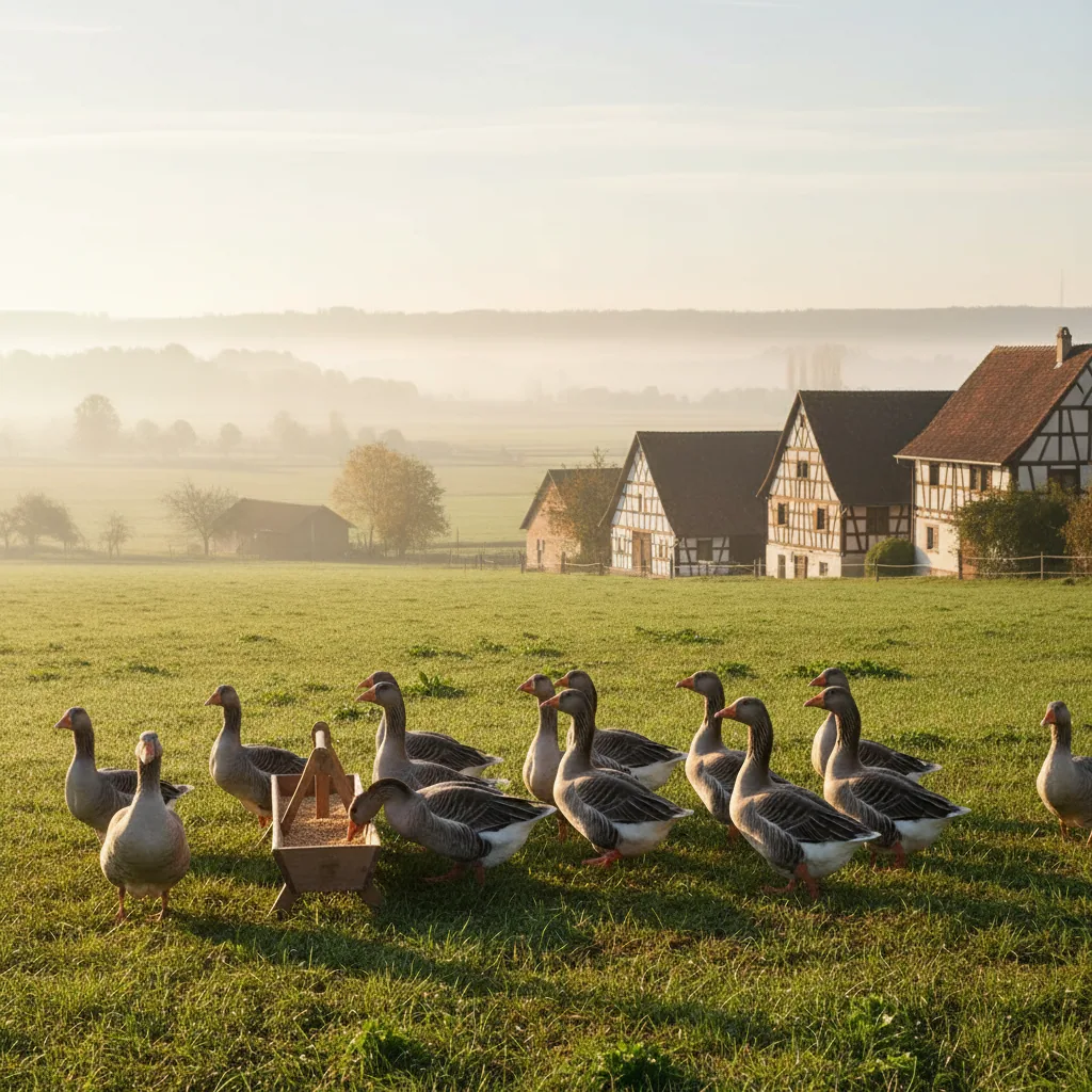 Foie gras d'Alsace — illustration générée par IA
