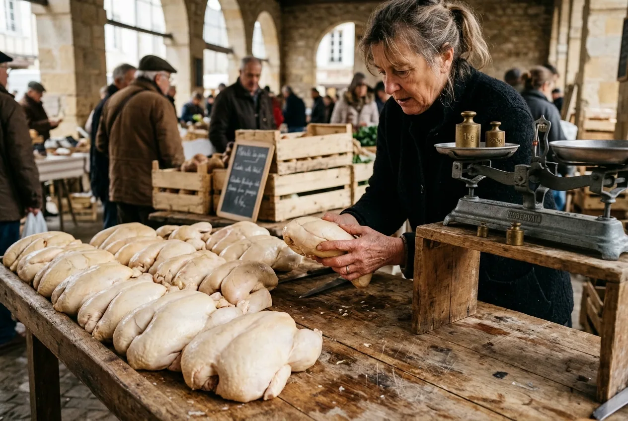 Foie gras d'oie du Sud-Ouest — illustration générée par IA