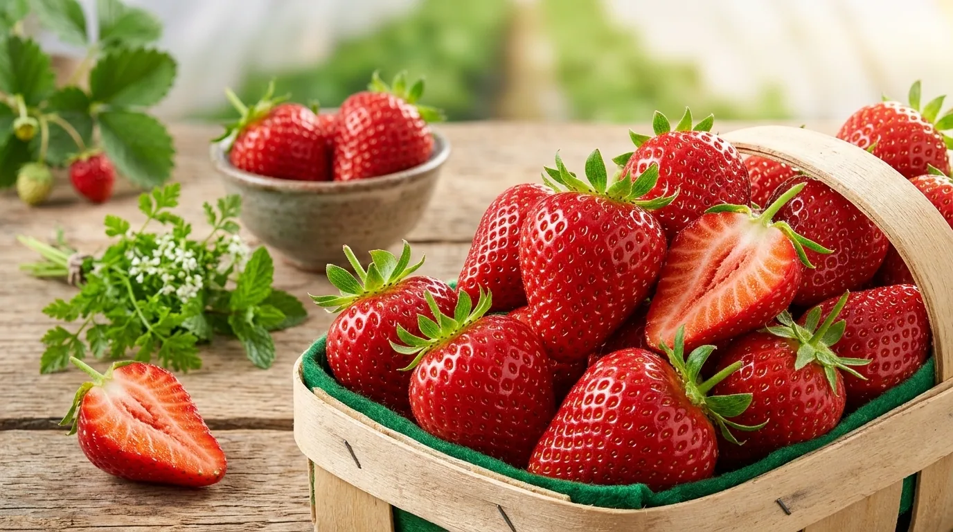 Fraise de Samer — illustration générée par IA