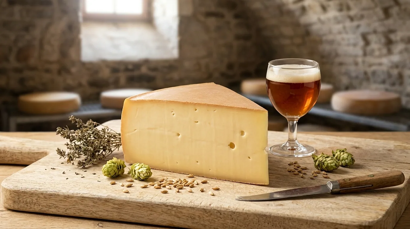 Fromage de Belval — illustration générée par IA