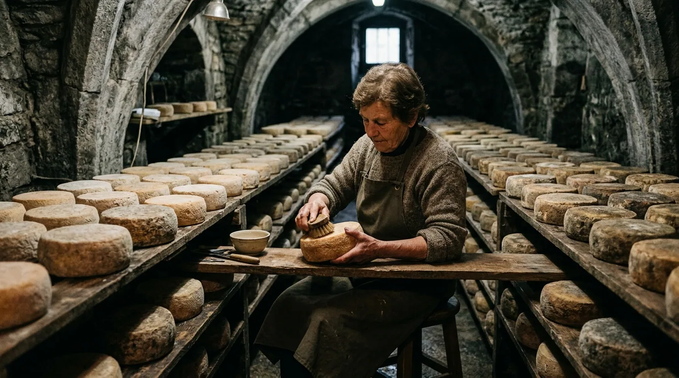 Fromage de Belval — illustration générée par IA