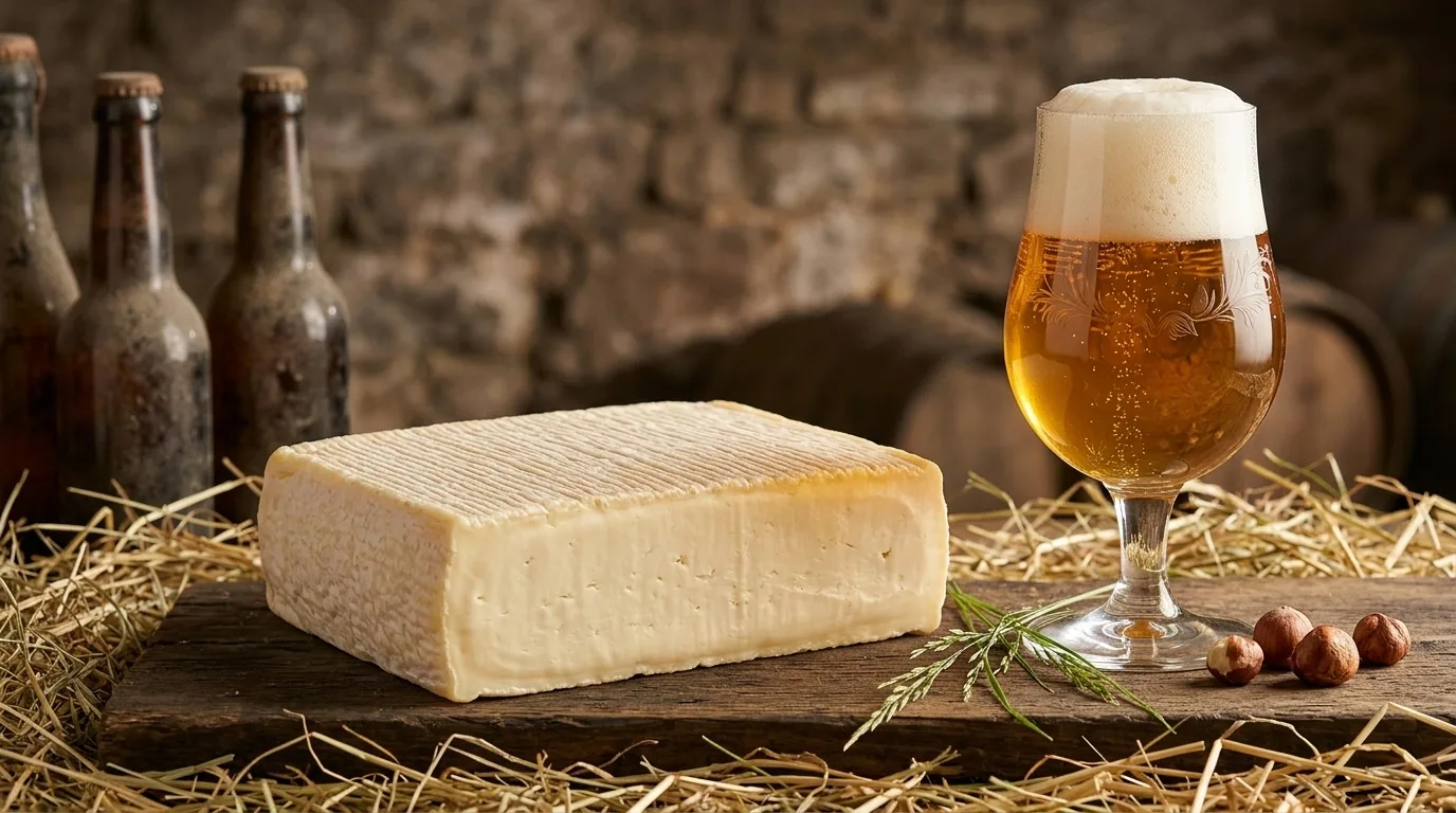 Fromage de Rocroi — illustration générée par IA