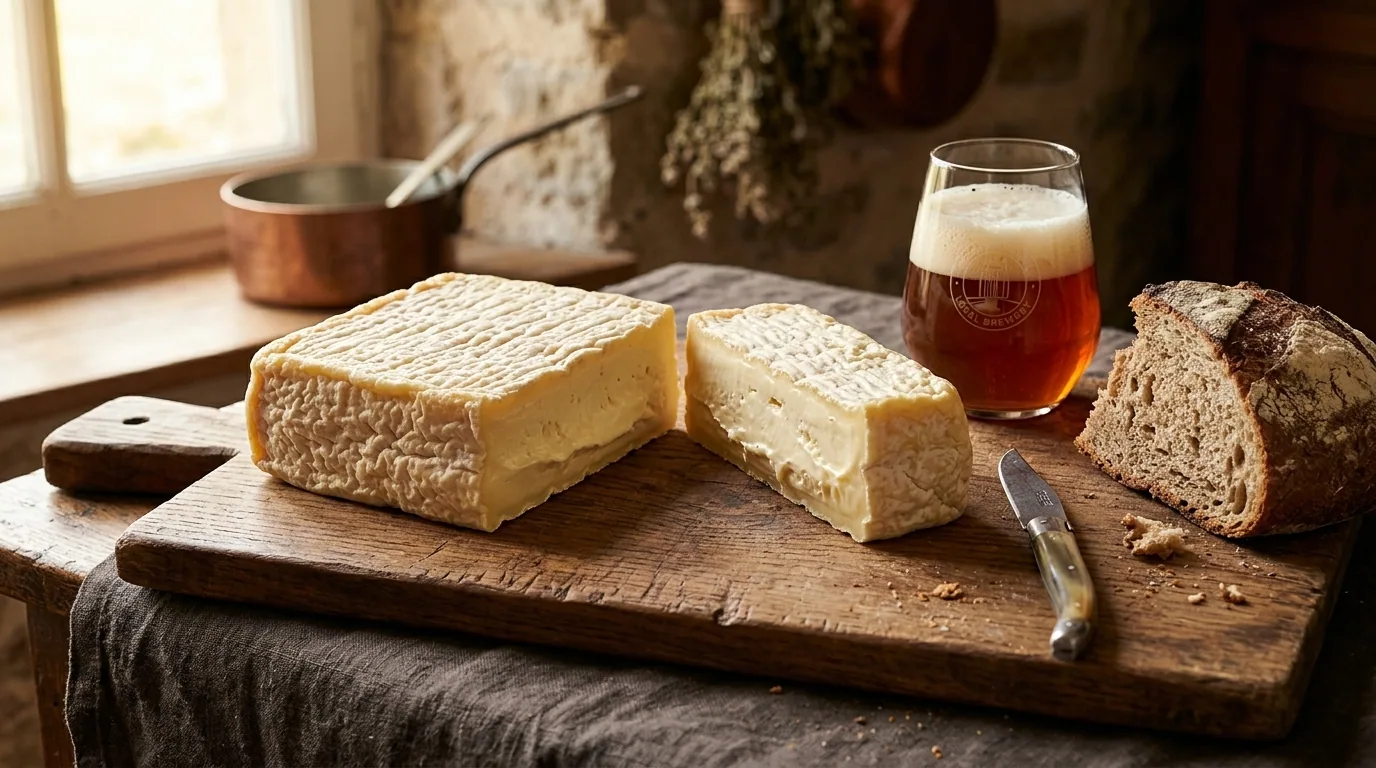 Fromage de Rocroi — illustration générée par IA