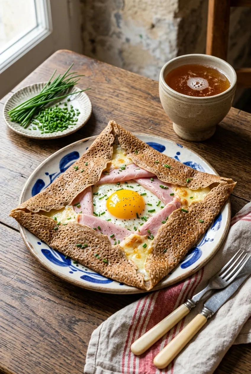 Galette complète — illustration générée par IA
